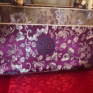 Beautiful Asian print Embroidered handbag